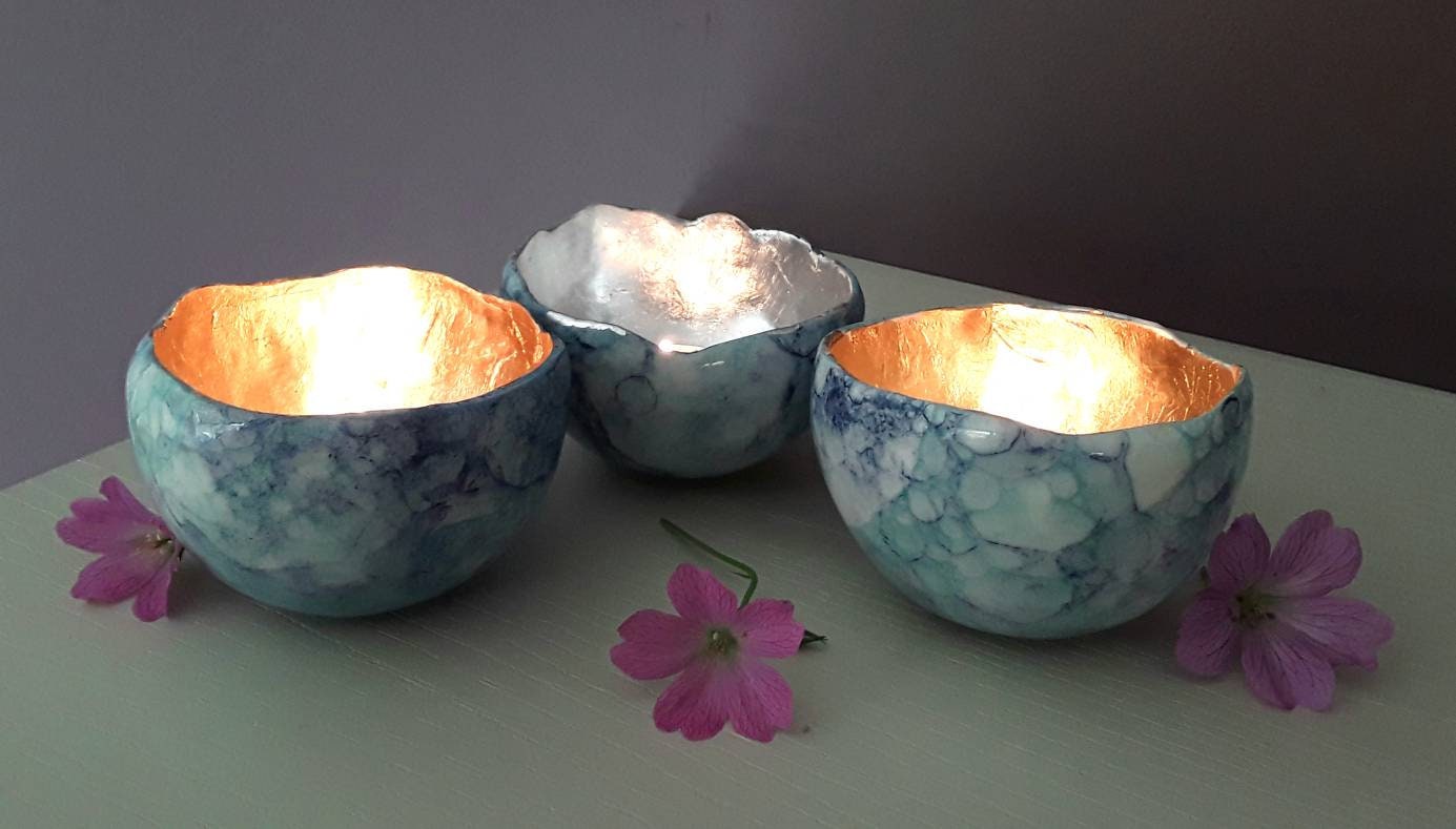 Sea Bubble  Glow Bowls. FREE UK SHIPPING.