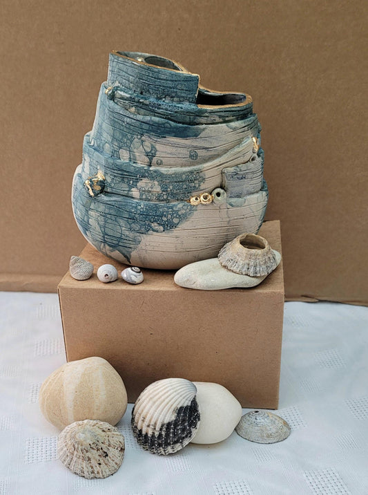 Sea Cauldron  Stoneware Bowls