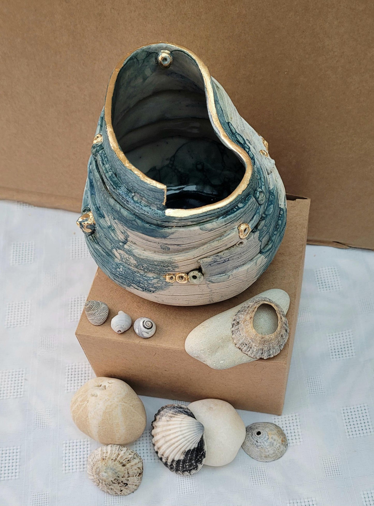Sea Cauldron  Stoneware Bowls