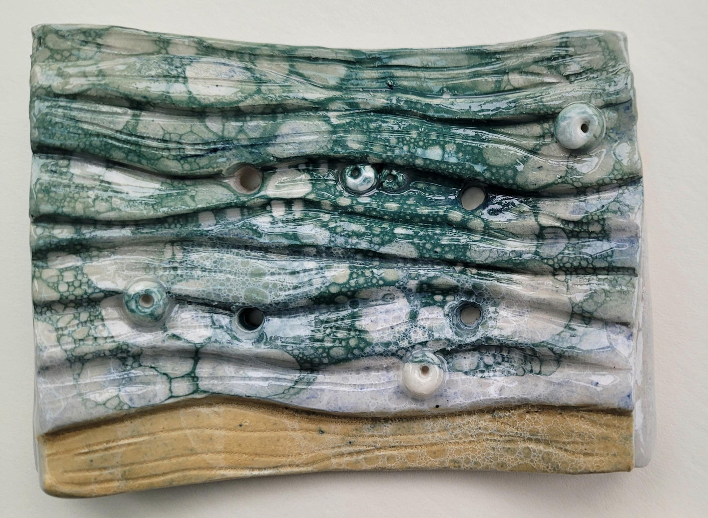 Shoreline Soap Dish deep green