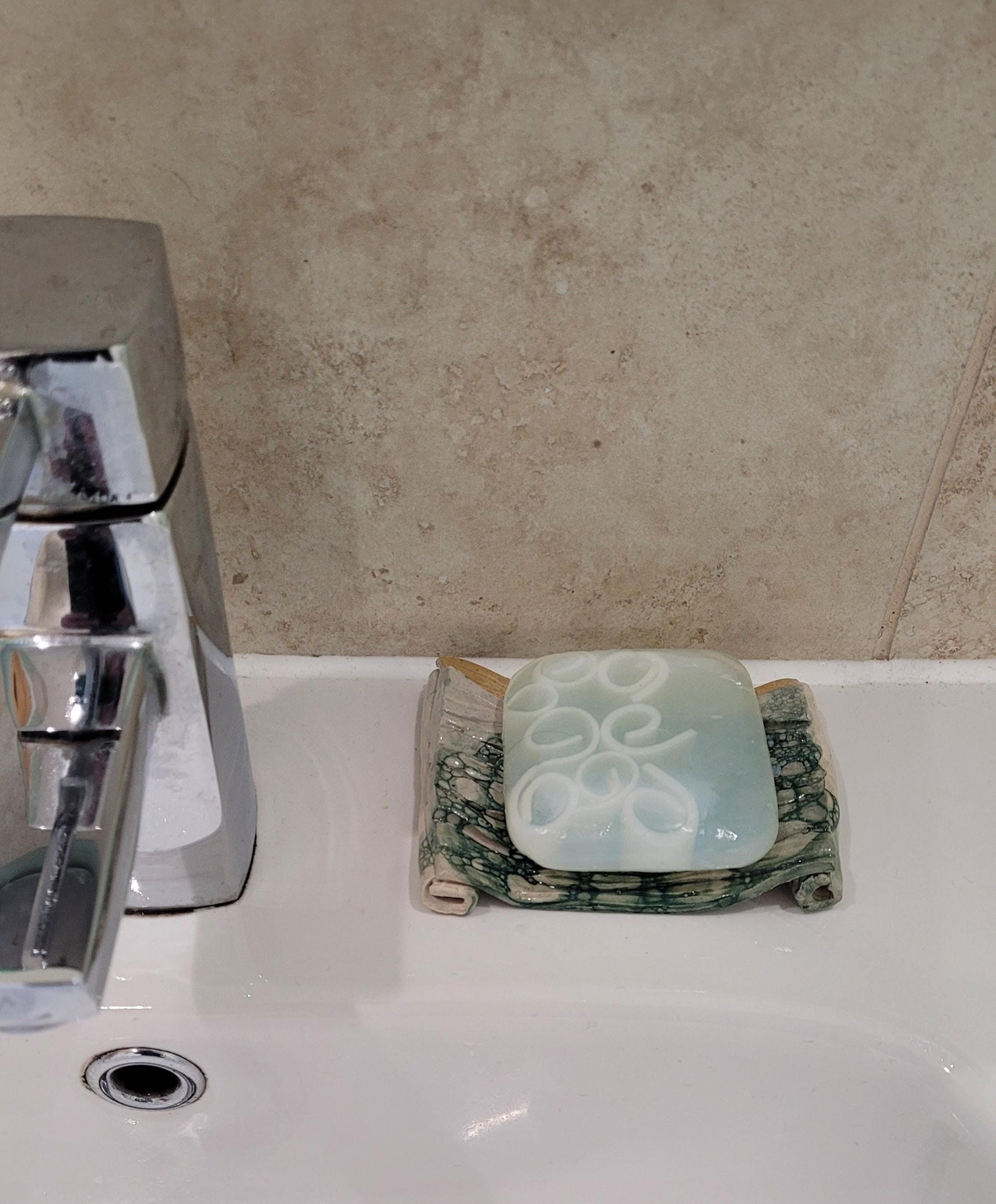 Shoreline Soap Dish deep green
