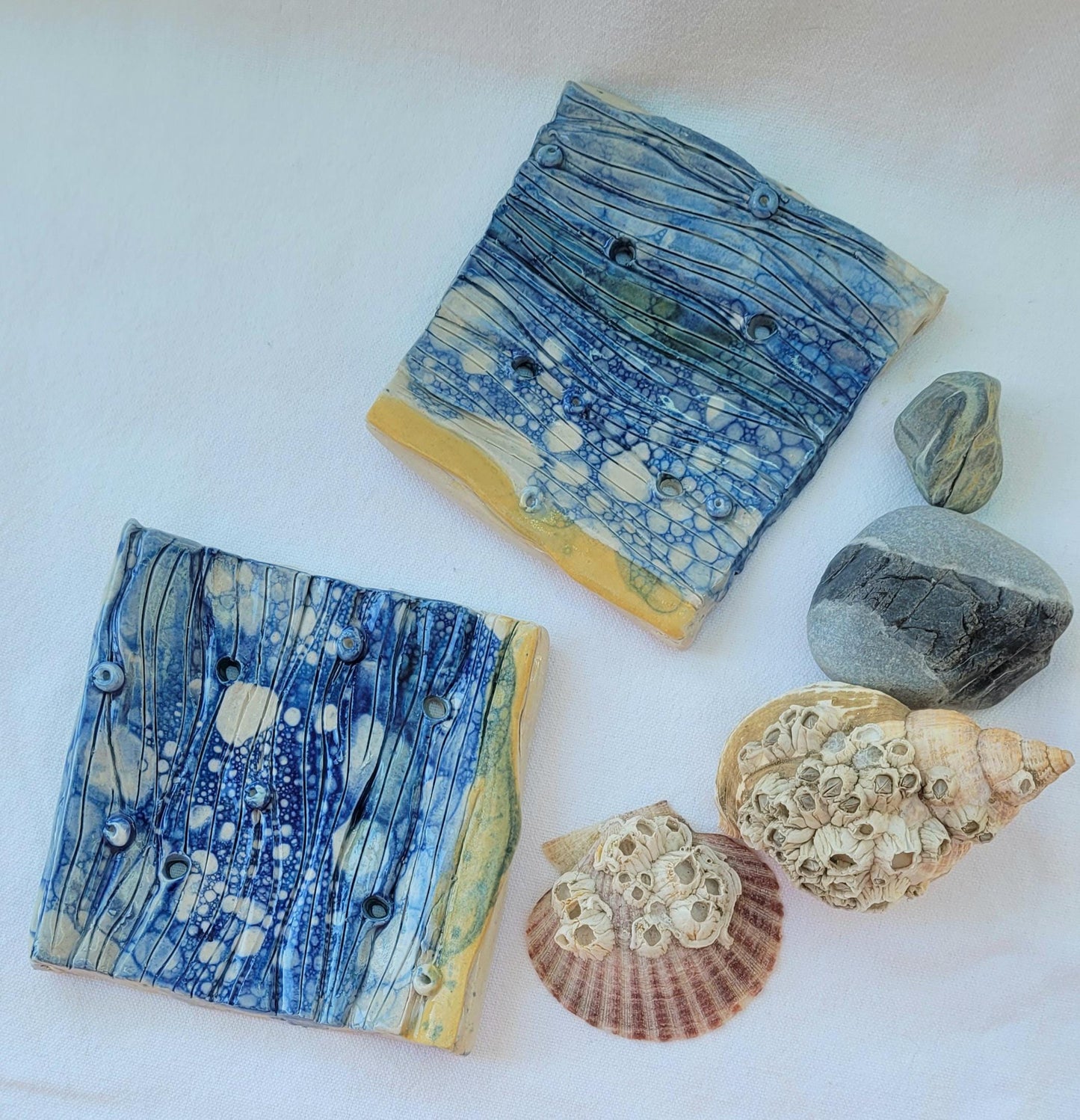 Shoreline Soap Dish blue